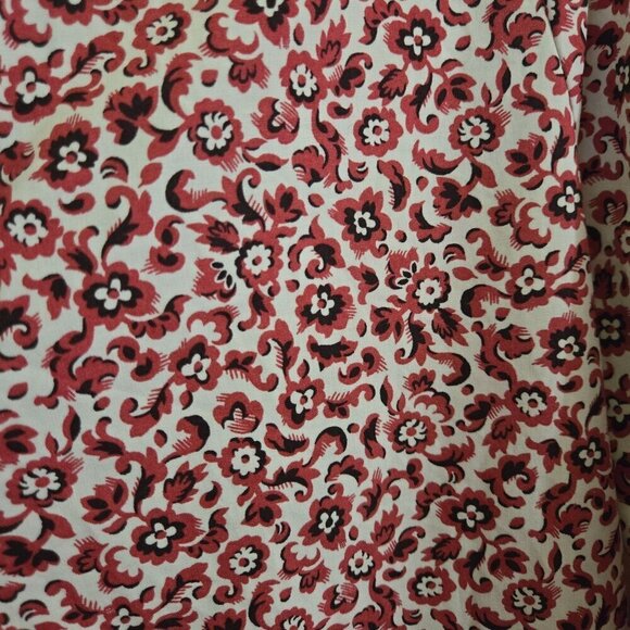 Lands' End Wrinkle Free No Iron Split Neck Soft Tunic Top Size S - Picture 4 of 8